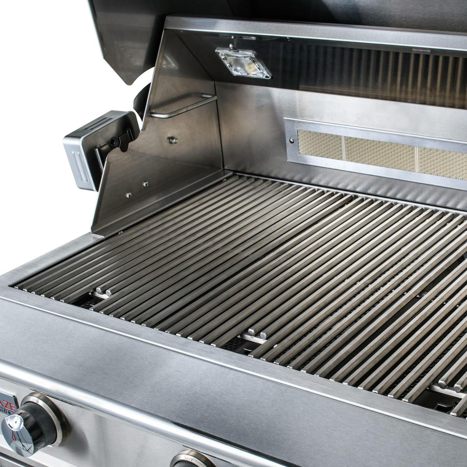 Blaze Professional LUX 3-Burner Built-In Gas Grill with Rear Infrared Burner · 34 in. · Propane