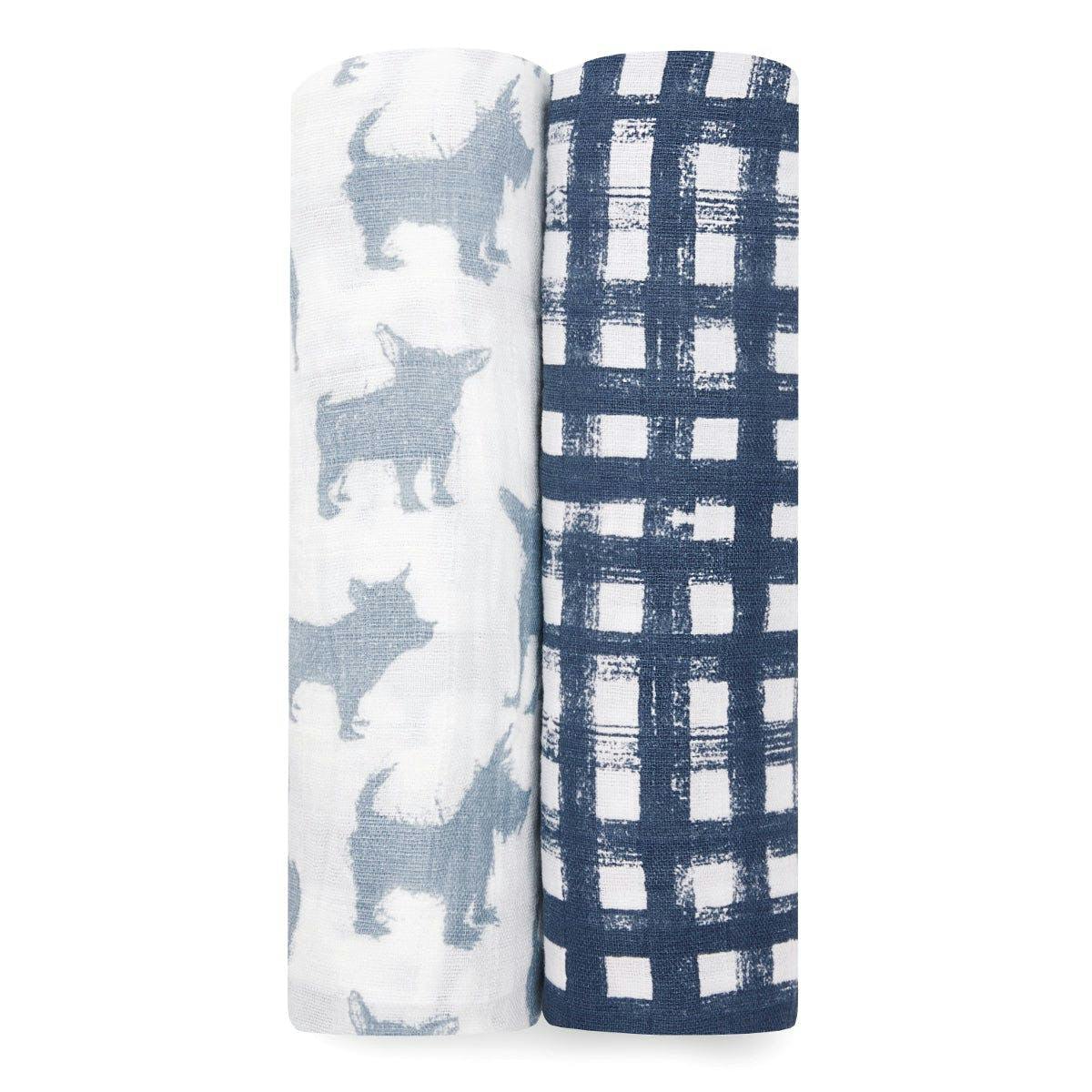 Aden + Anais Classic Muslin Swaddle Wraps 2-Pack