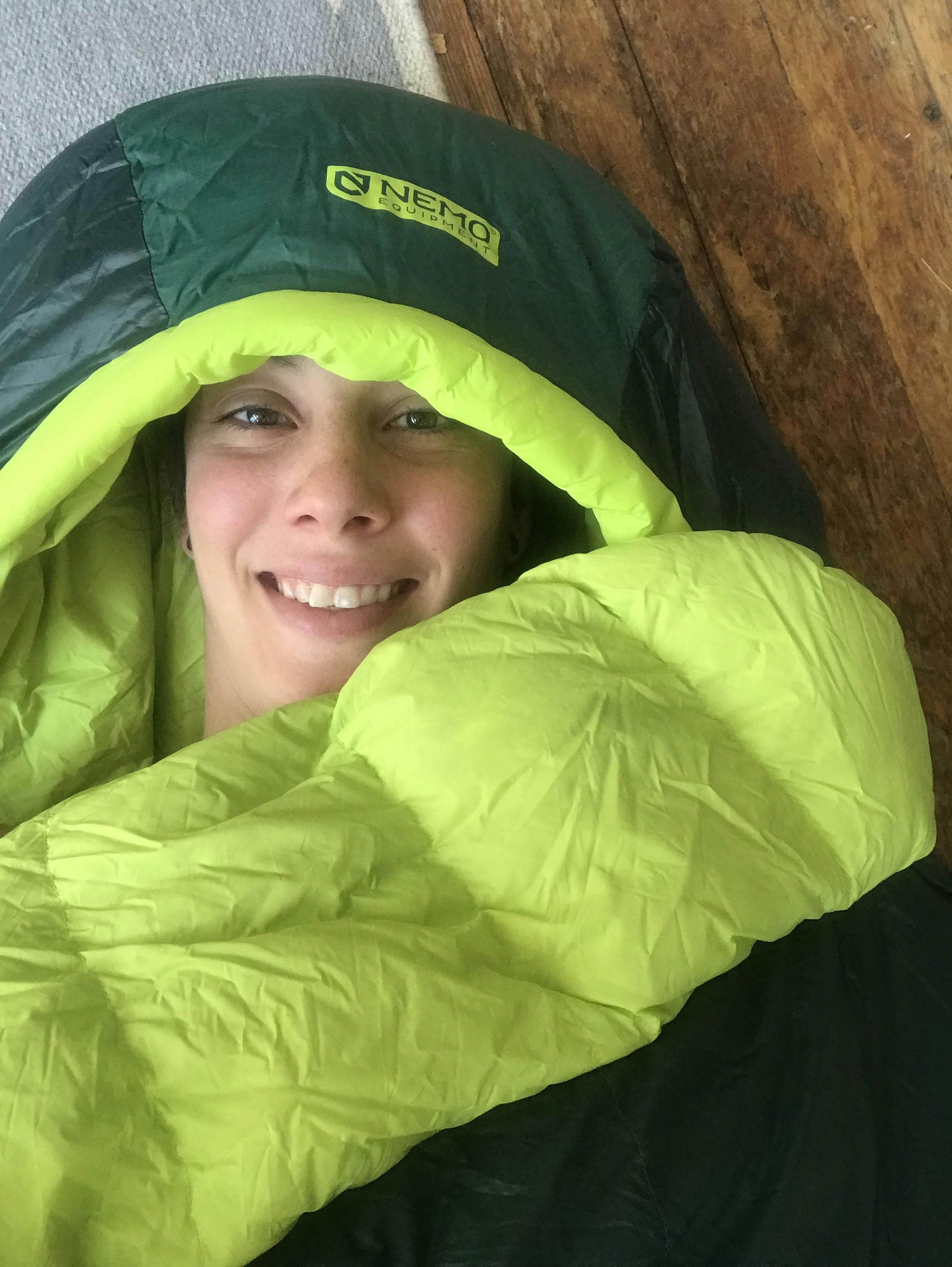 Expert Review: Nemo Disco 15 °F Women's Sleeping Bag | Curated.com