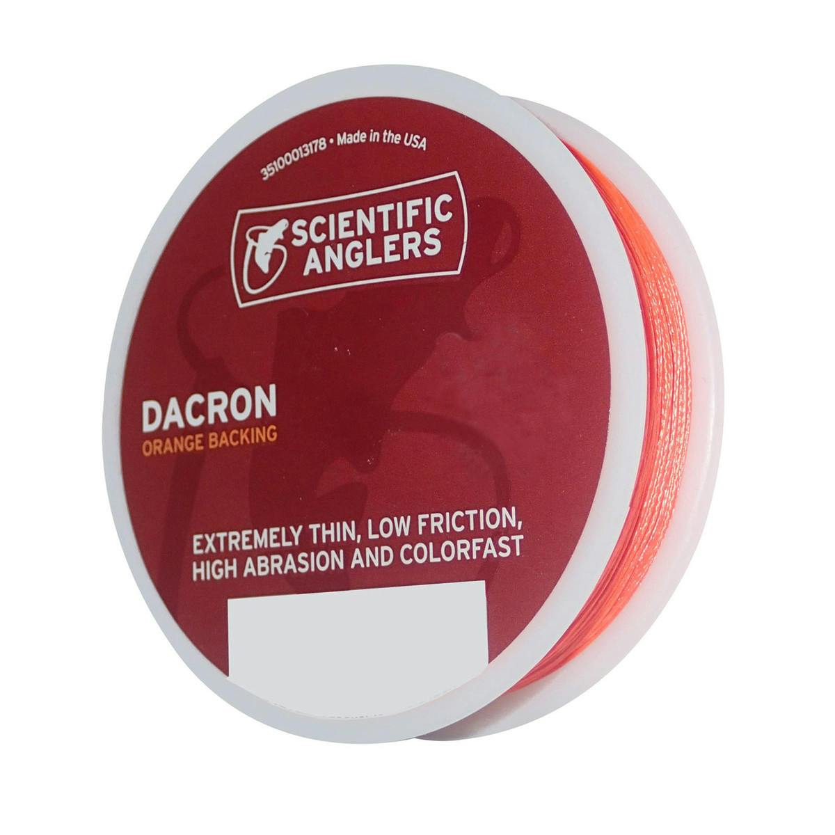 Scientific Anglers Dacron Fly Line Backing · 20 · 250 yds. · Orange