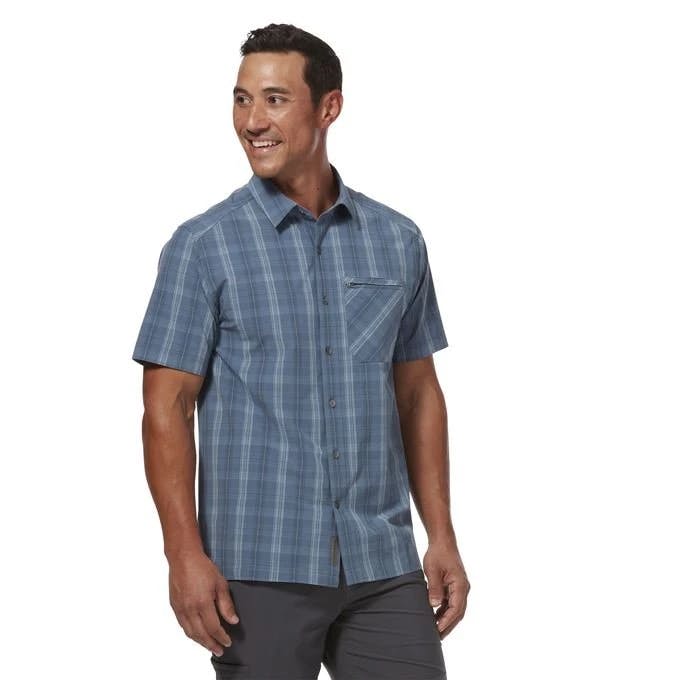 Royal Robbins Men's Spotless Plaid Short Sleeve Shirt