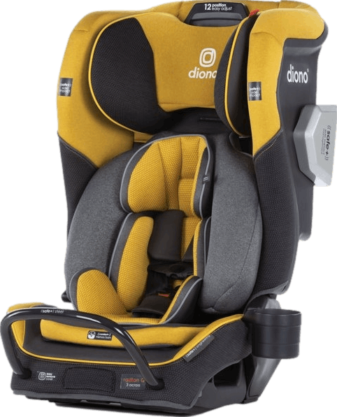 Diono Radian 3QXT Convertible Car Seat · Yellow Mineral