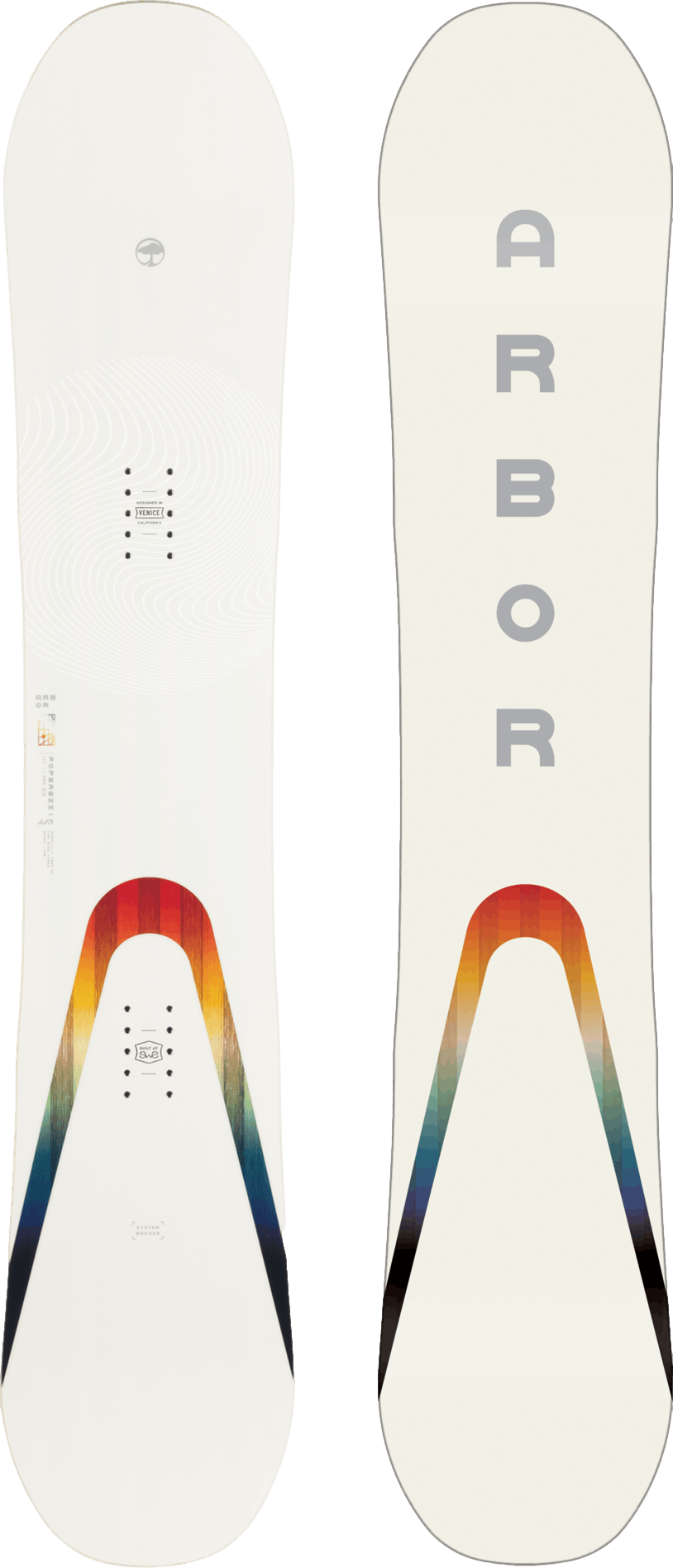 Arbor Poparazzi Rocker Snowboard · Women's · 2023 · 141 cm