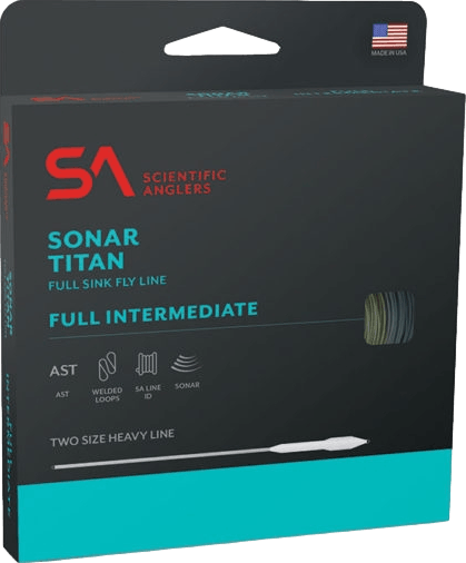 Scientific Anglers Sonar Titan Fly Line · WF · 9 wt · Intermediate · Blue - Pale Green