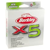 Berkley X5 Braid - Low-Vis Green / 10LB