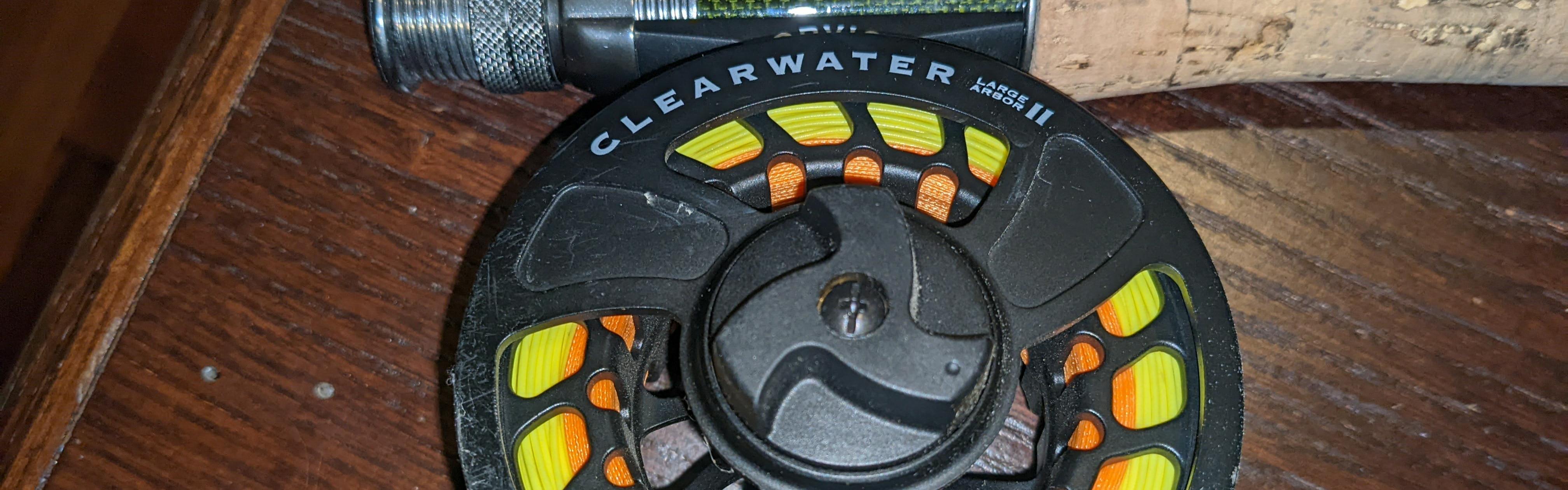 A Orvis Clearwater® Fly Line on a reel.