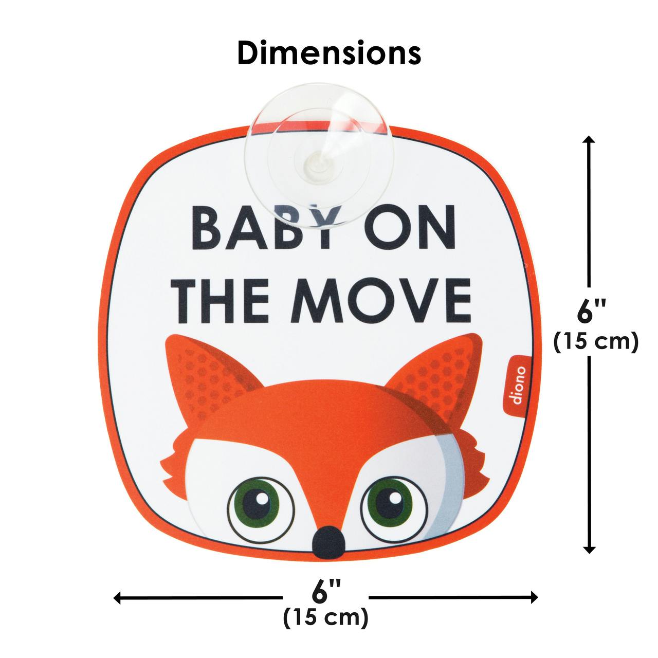 Diono Baby on the Move Signs - 2 Pack