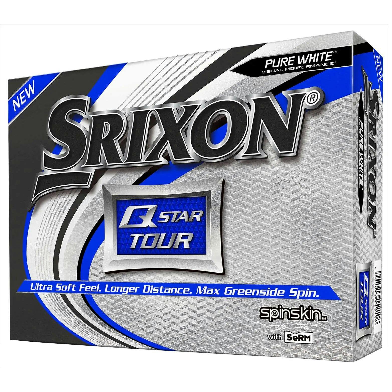 Srixon Q-Star Tour 3 Golf Balls 1 Dozen · White