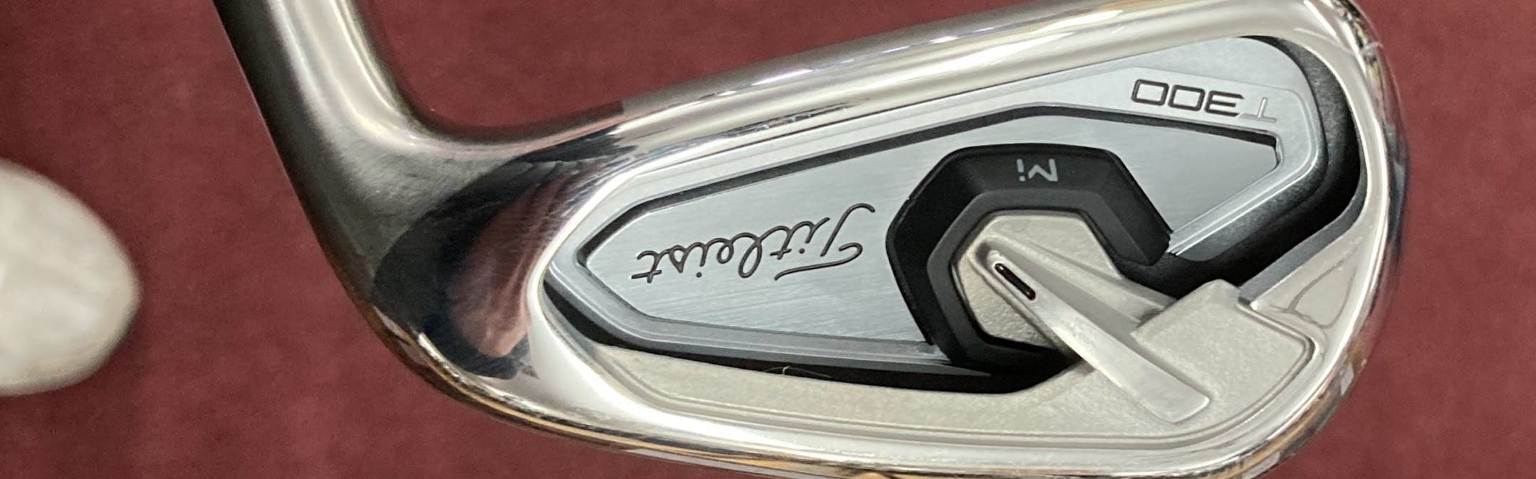 The Titleist T300 Irons.