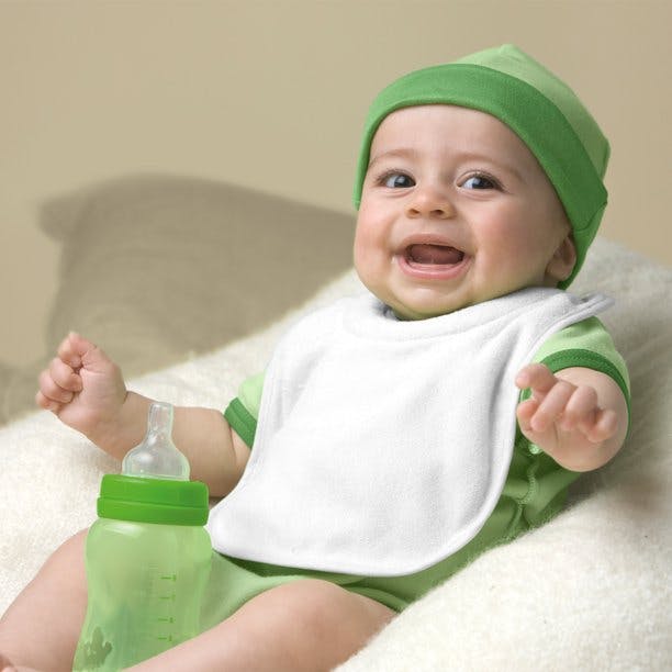 Green Sprouts Stay-dry Milk-catcher Bib · 3 Pack
