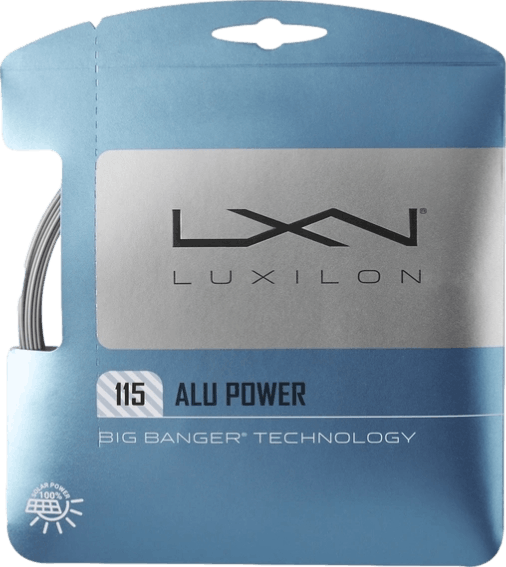 Luxilon Big Banger ALU Power String · 18g · Silver