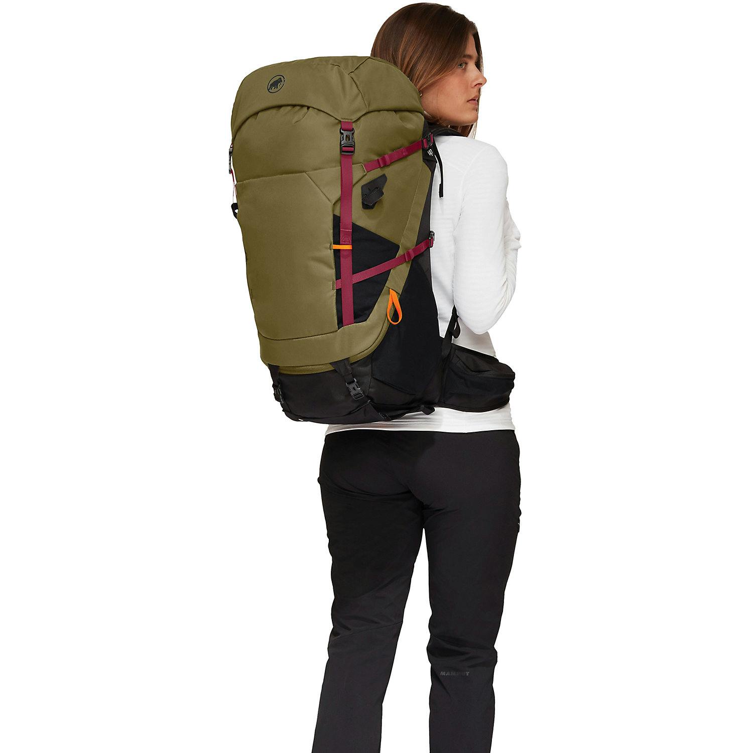 Mammut Ducan Spine 55 Backpack- Women's · Olive Black