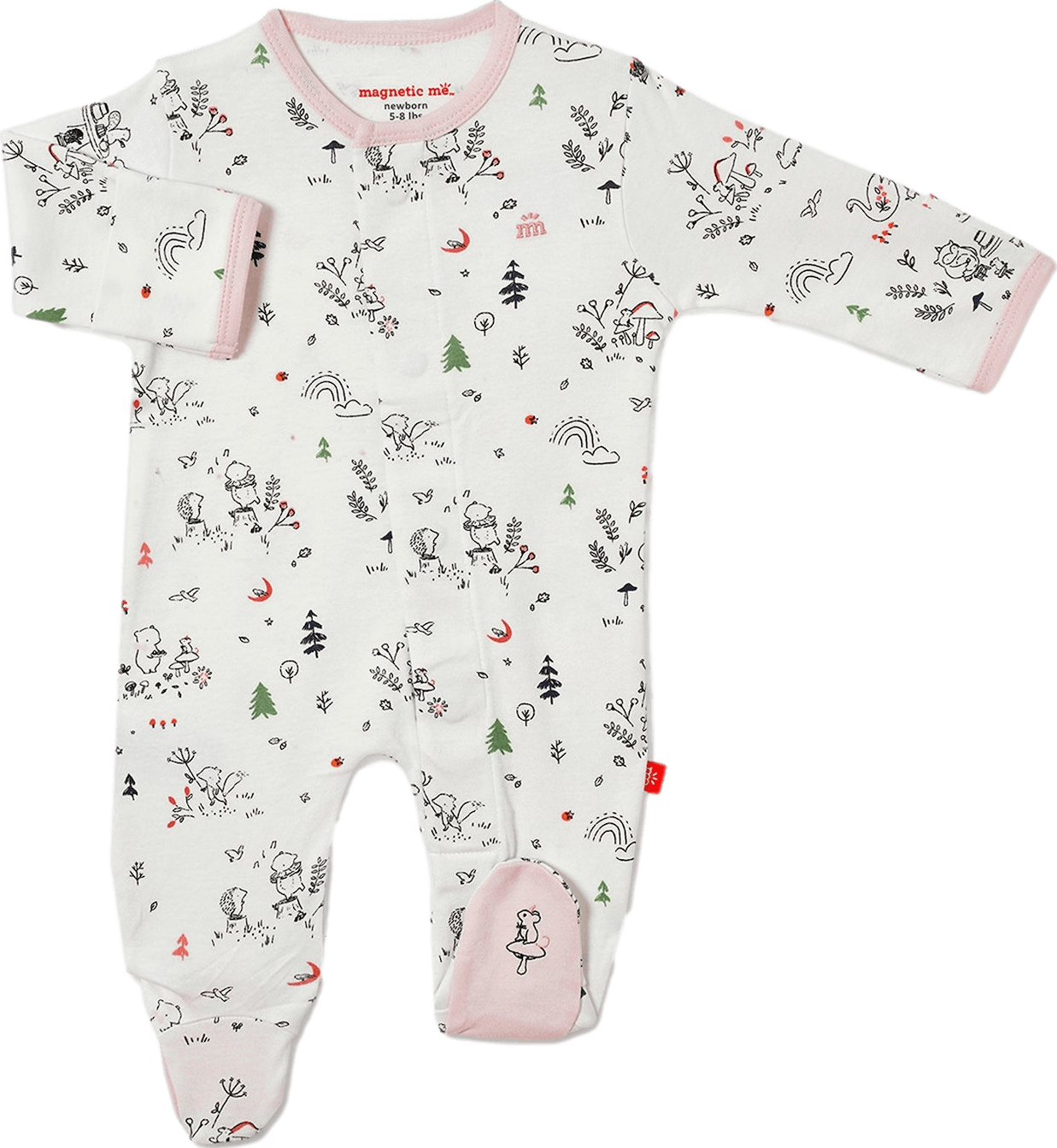 Magnetic Me Organic Cotton Footie A Friend In Me