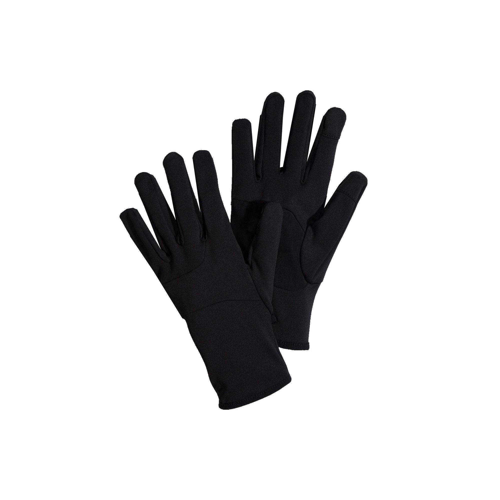 Brooks Fusion Midweight Unisex Running Gloves - BLACK 001 / XL