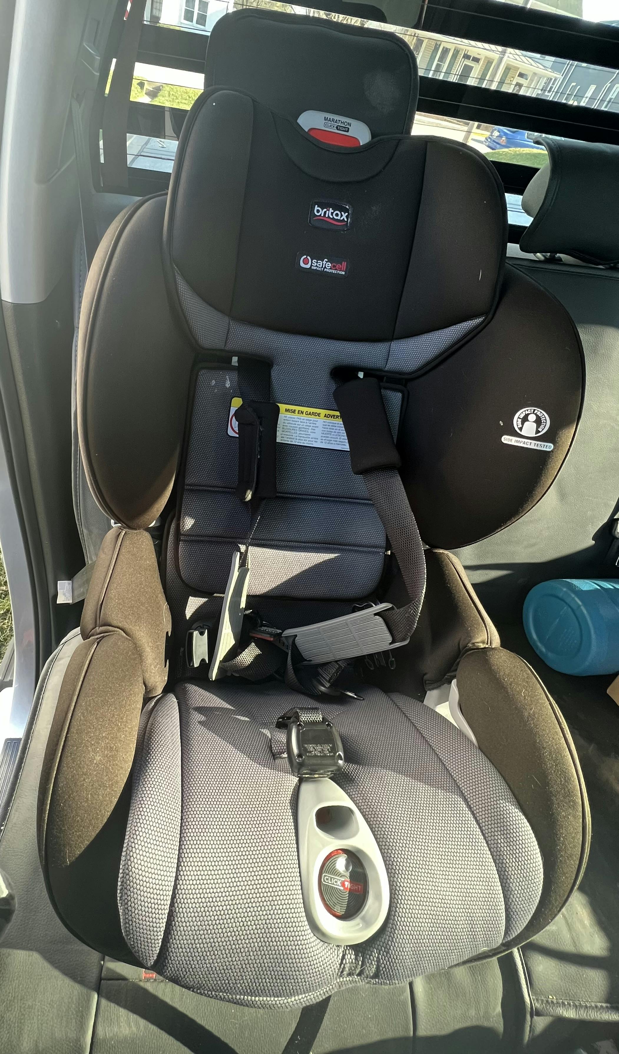 Expert Review Britax Marathon ClickTight Convertible Car Seat Safewash Curated