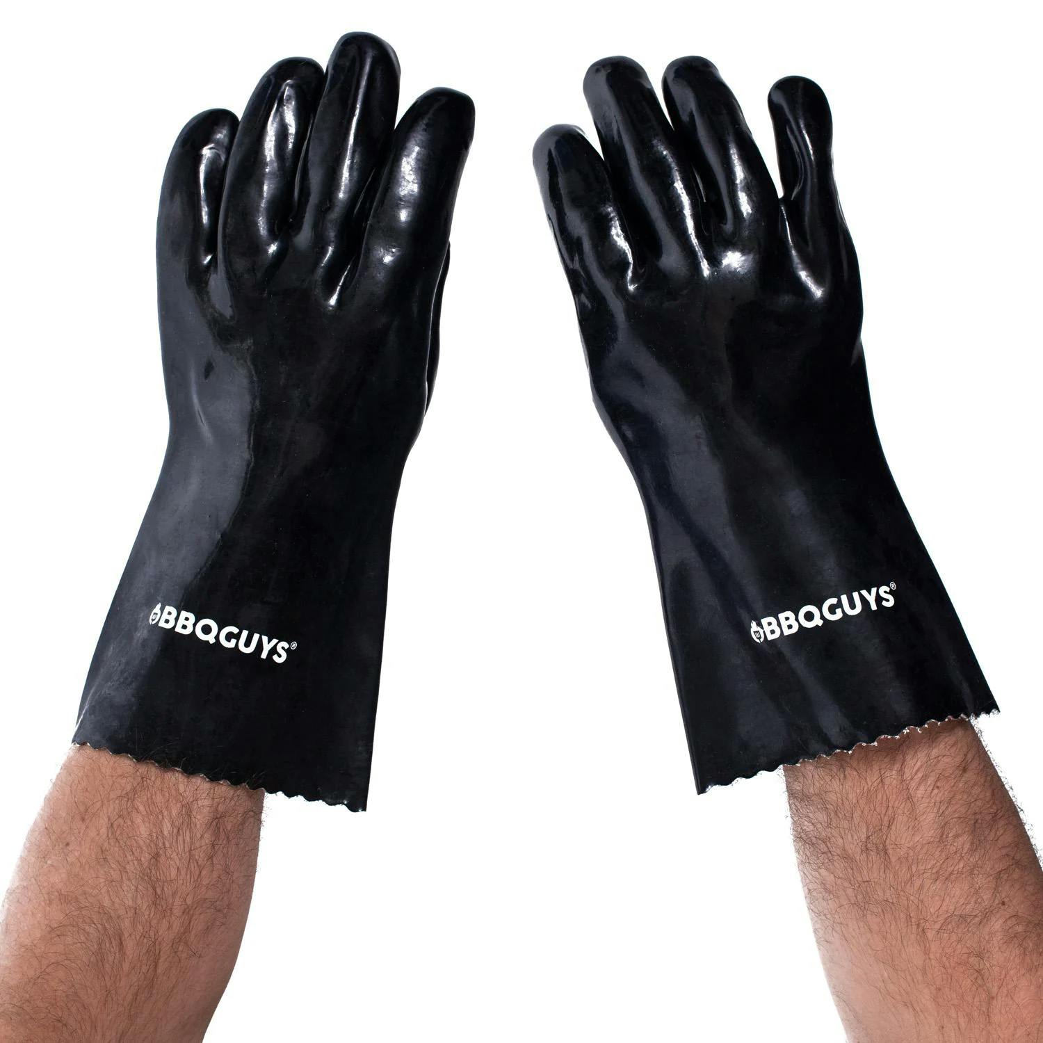 BBQGuys Signature Insulated Rubber Grilling Gloves