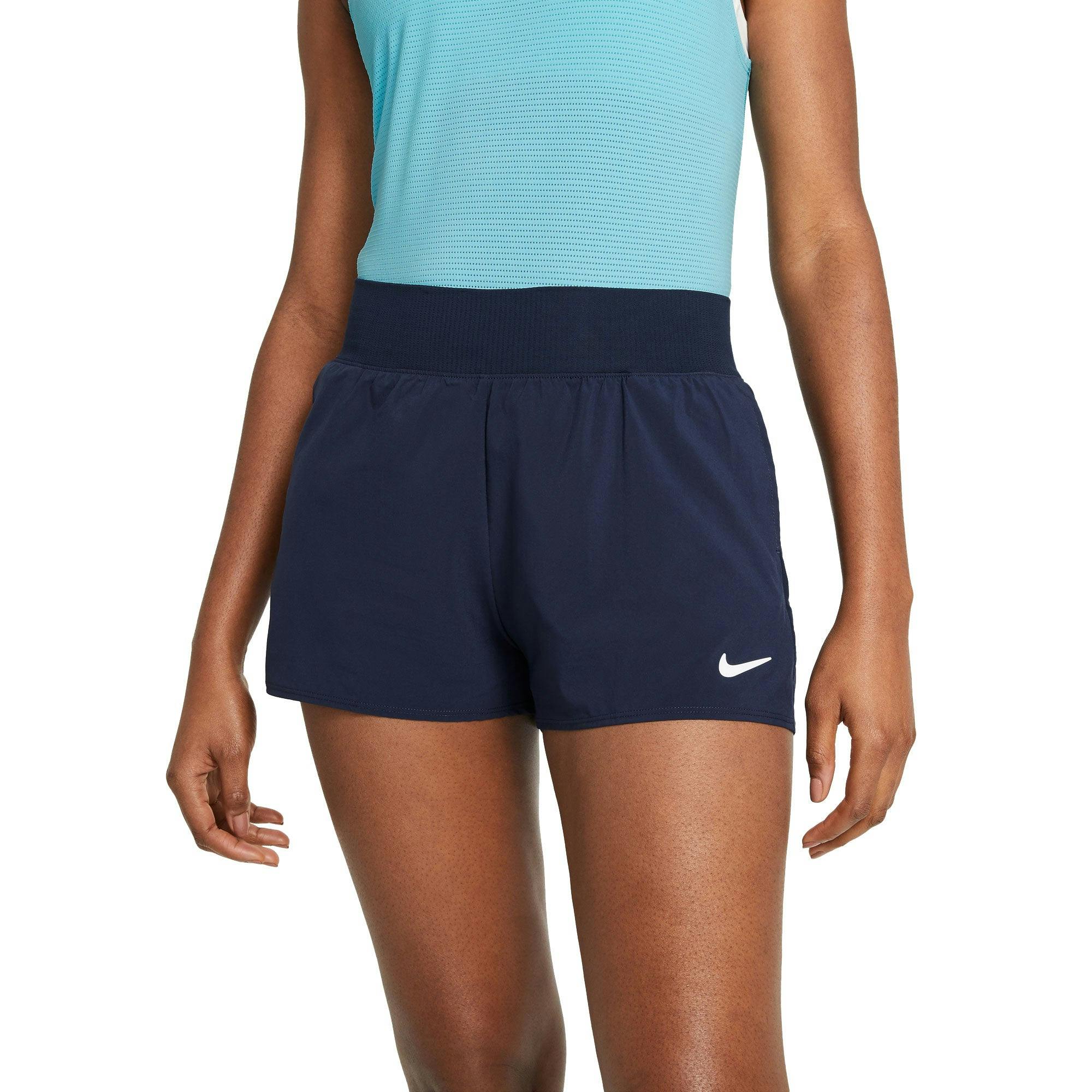NikeCourt Dri-FIT Victory Womens Tennis Shorts - ALUMINUM 468 / S