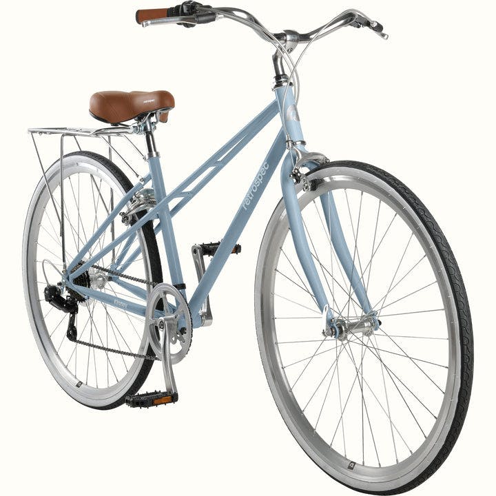 Retrospec Kinney Mixte Commuter Bike · Crystal Blue · S/M