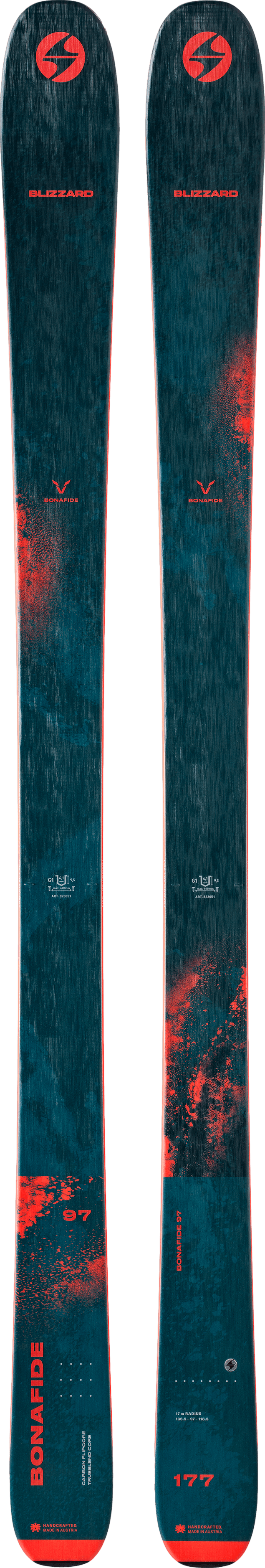 Blizzard Bonafide 97 Skis · 2023 · 165 cm