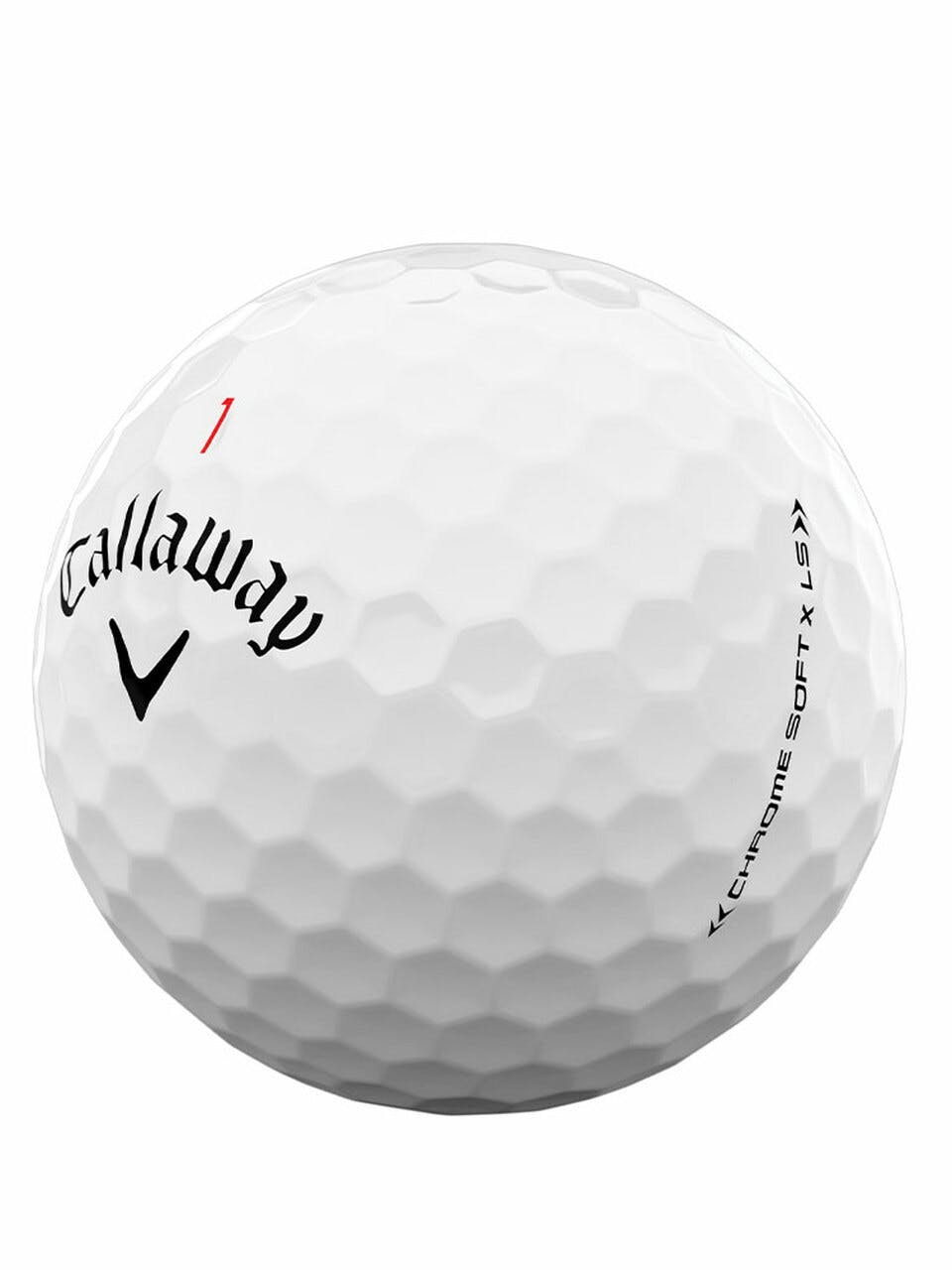 Callaway 2022 Chrome Soft X LS Golf Balls · White