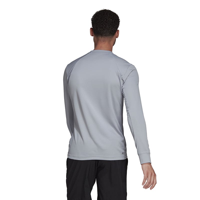 adidas Freelift Long Sleeve Tee (M) (Grey)