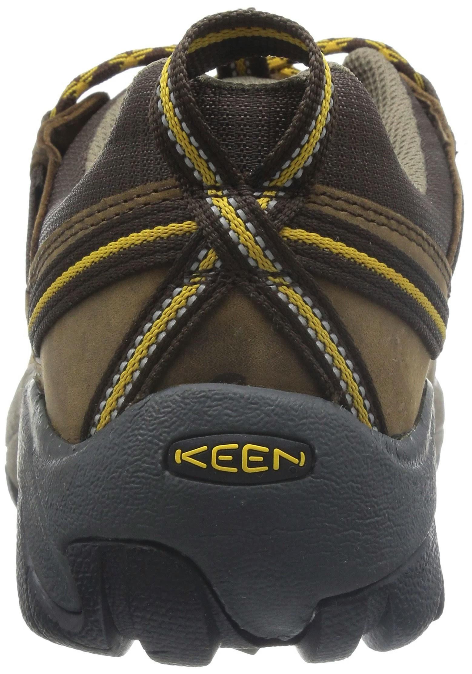 Keen - Targhee II Men's Waterproof Hiking Shoe - Cascade Brown/Golden Yellow Wide 9.5