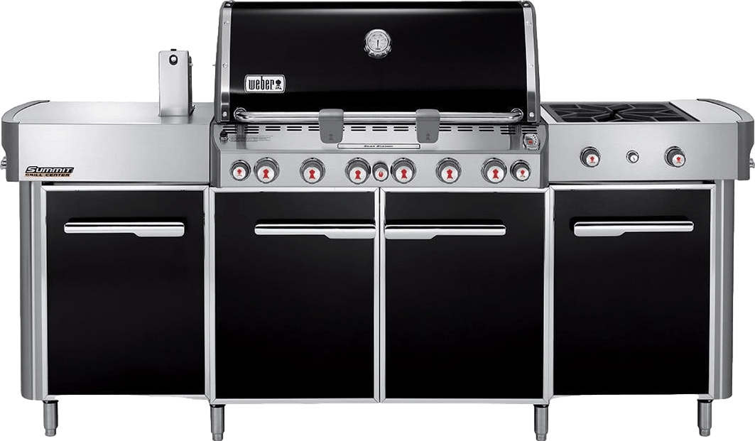 Weber Summit Grill Center Gas Grill with Rotisserie, Sear Burner and Side Burner · Propane