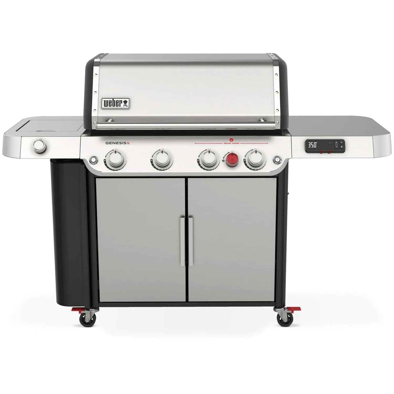 Weber New Genesis SPX-435 Gas Smart Grill with Sear Burner and Side BurnerStainless Steel · Propane