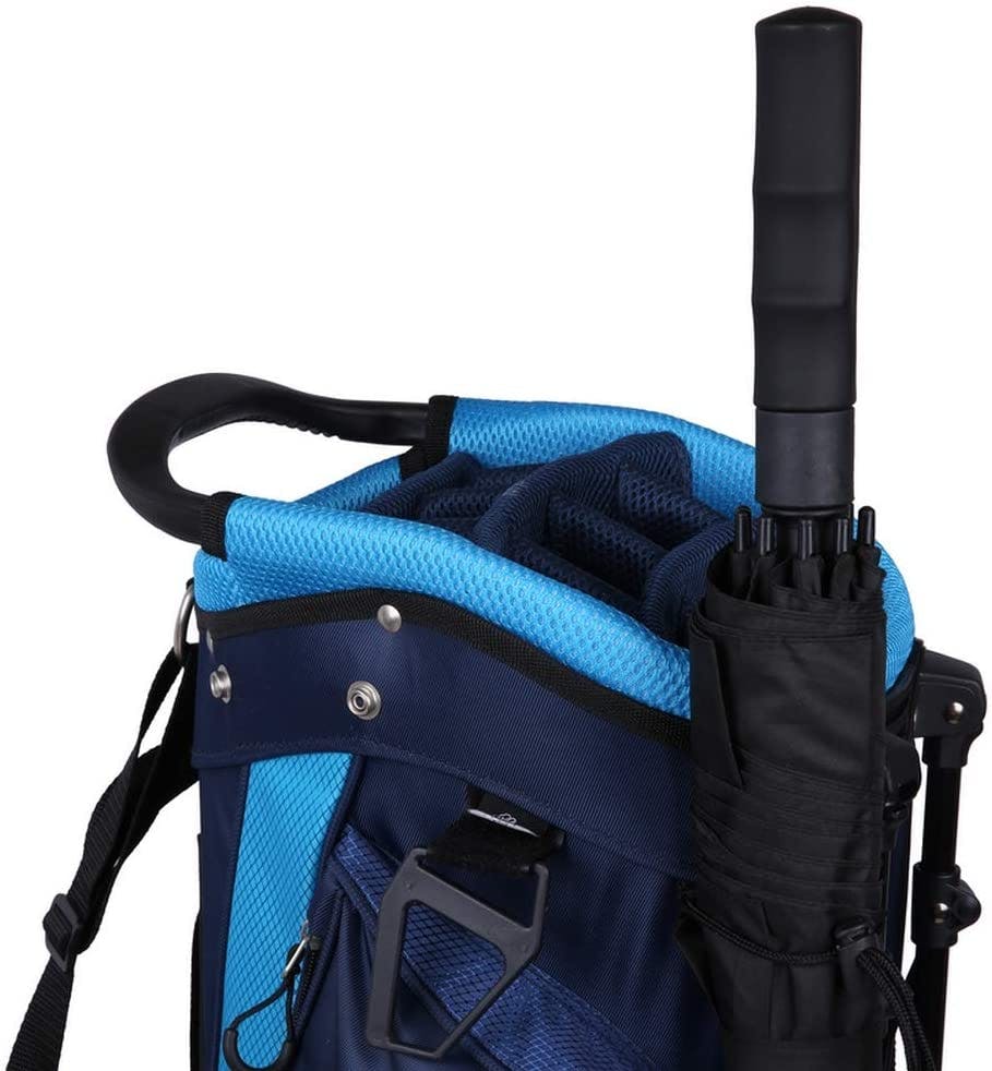 Ram Golf Response Stand Bag, 14 Way Divider · Blue