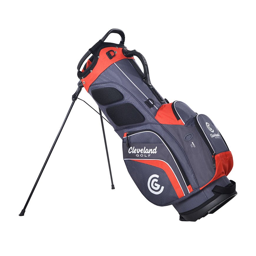 Cleveland CG Stand Bag · Charcoal/Red