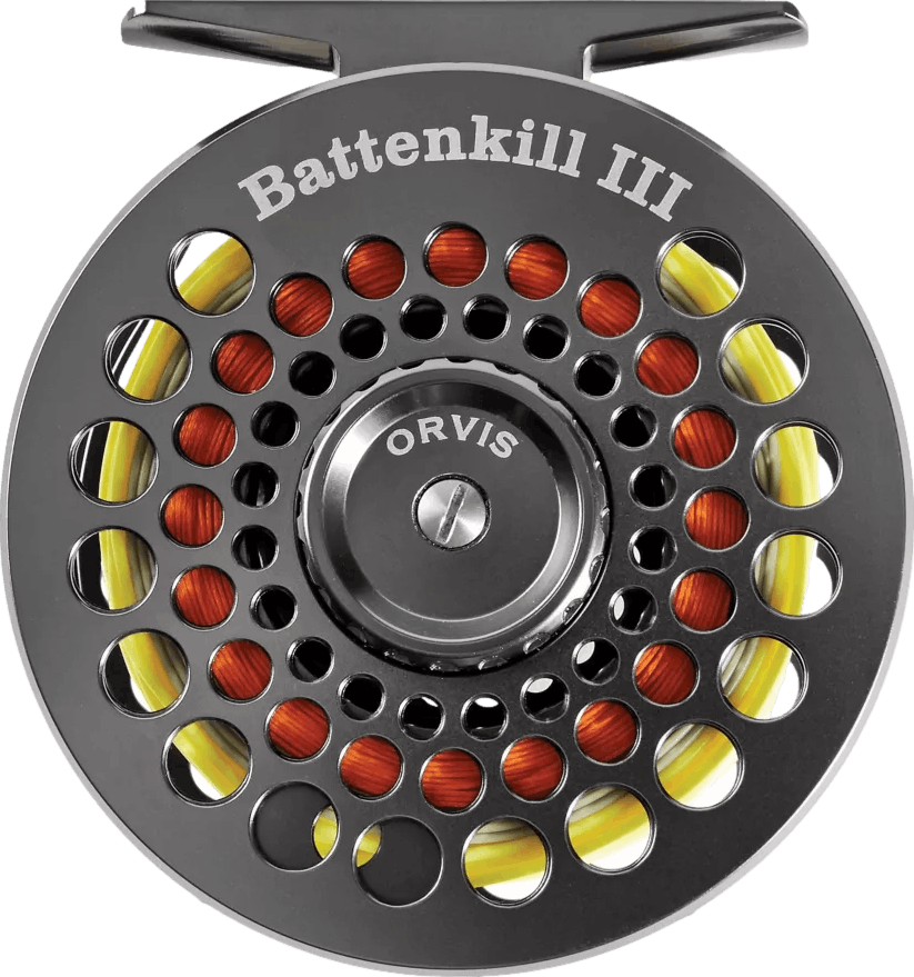 We have finally received the new Orvis Battenkill Click and Battenkill Disc  Reels. These are nice upgrades from the previous models. Gr