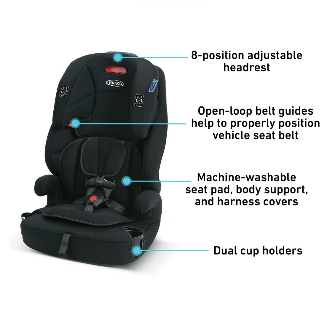 Graco Tranzitions™ 3-in-1 Harness Booster · Proof