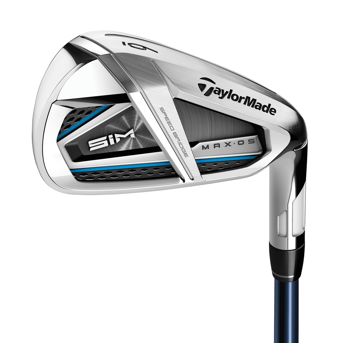 TaylorMade SIM Max OS Iron Set · Right handed · Steel · Stiff · 5-PW,AW