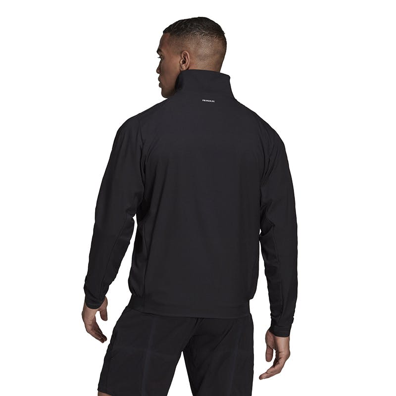 Adidas Stretch Woven Primeblue Jacket (M) (Black)