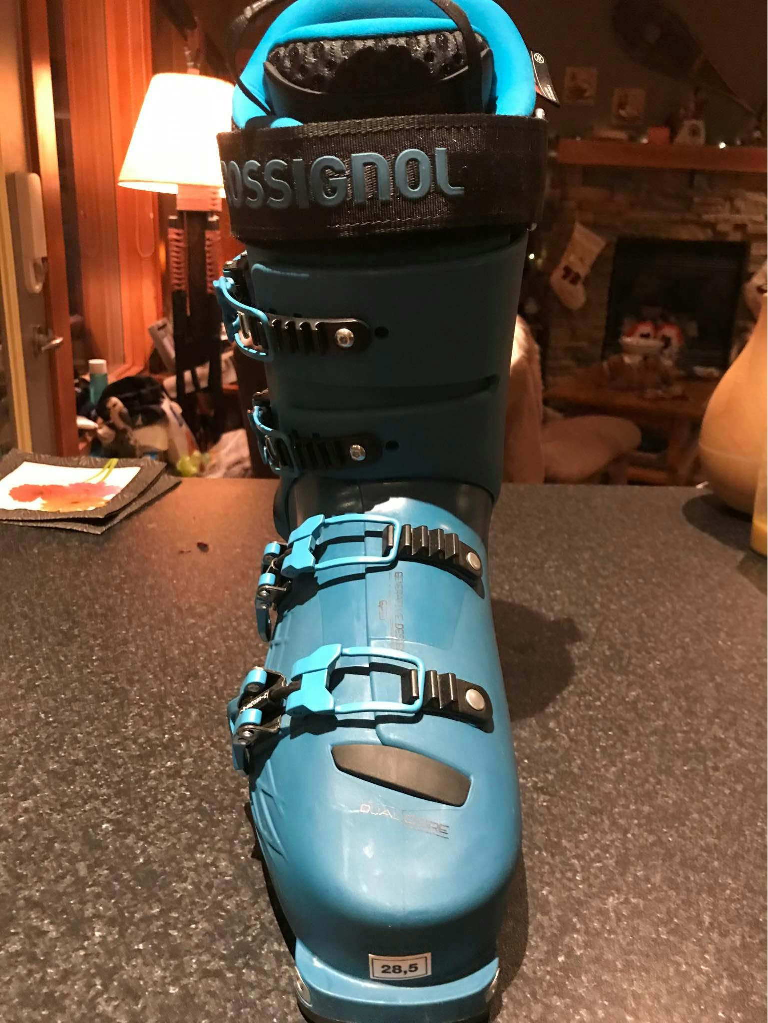 Front of the Rossignol All Track Pro 120 LT Ski Boots · 2022.