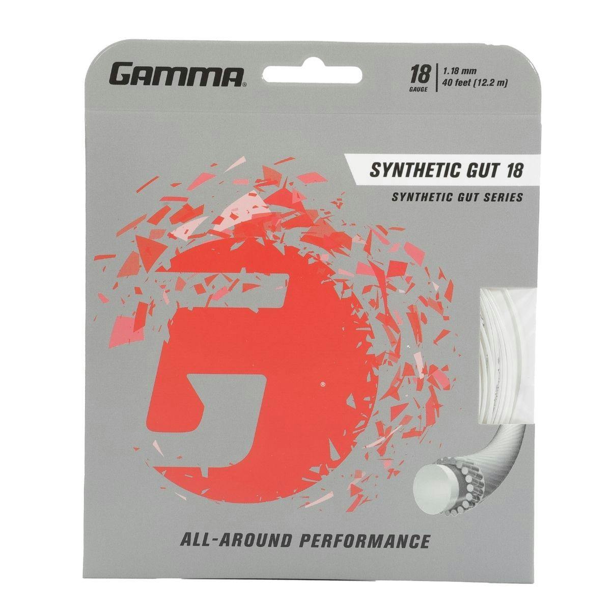 Gamma Synthetic Gut String · 17g · White