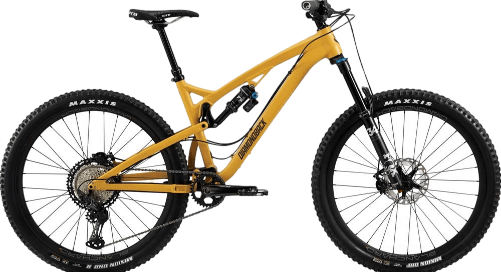 Diamondback Release 3 Mountain Bike · Curry Yellow Matte · XL