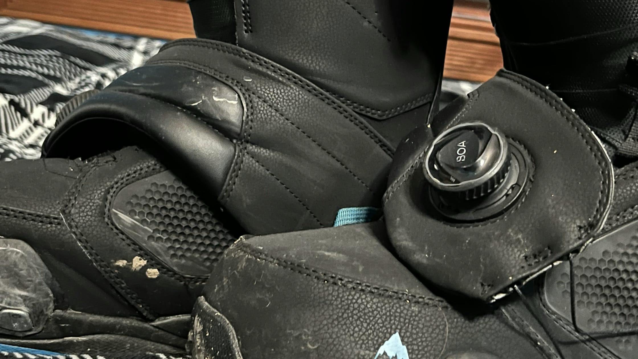 The  Burton Photon Step On Wide Snowboard Boots. 