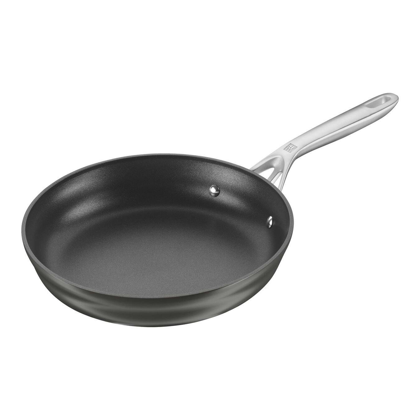 3-Piece Hard Anodized Fry Pan Set, Black