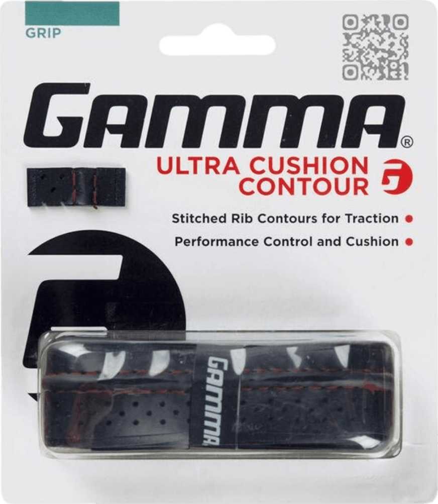 Gamma Ultra Cushion Contour Replacement Grip (1x) (Black)