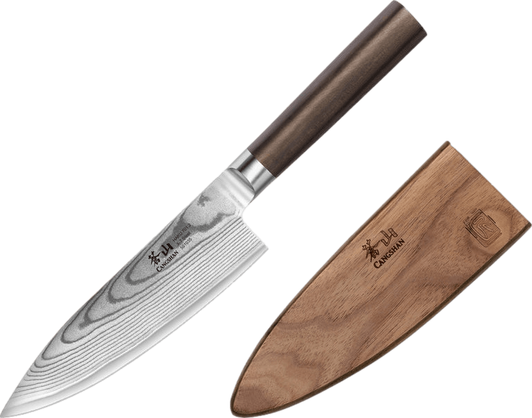 Cangshan Haku Series 6" Chef Knife with Sheath