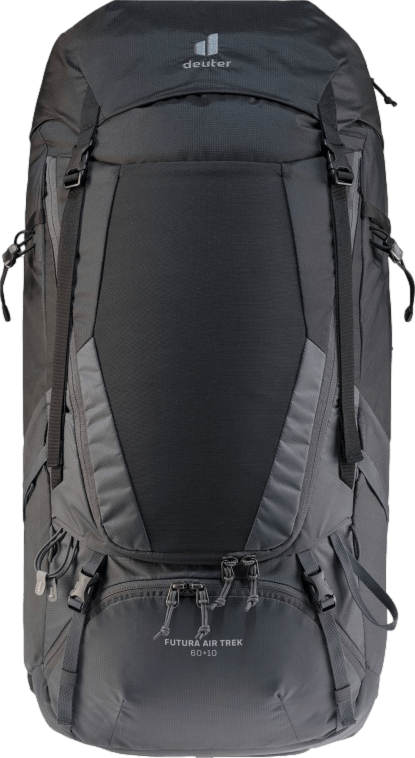 Deuter Futura Air Trek 60L + 10L Backpack · Men's · Black/Graphite