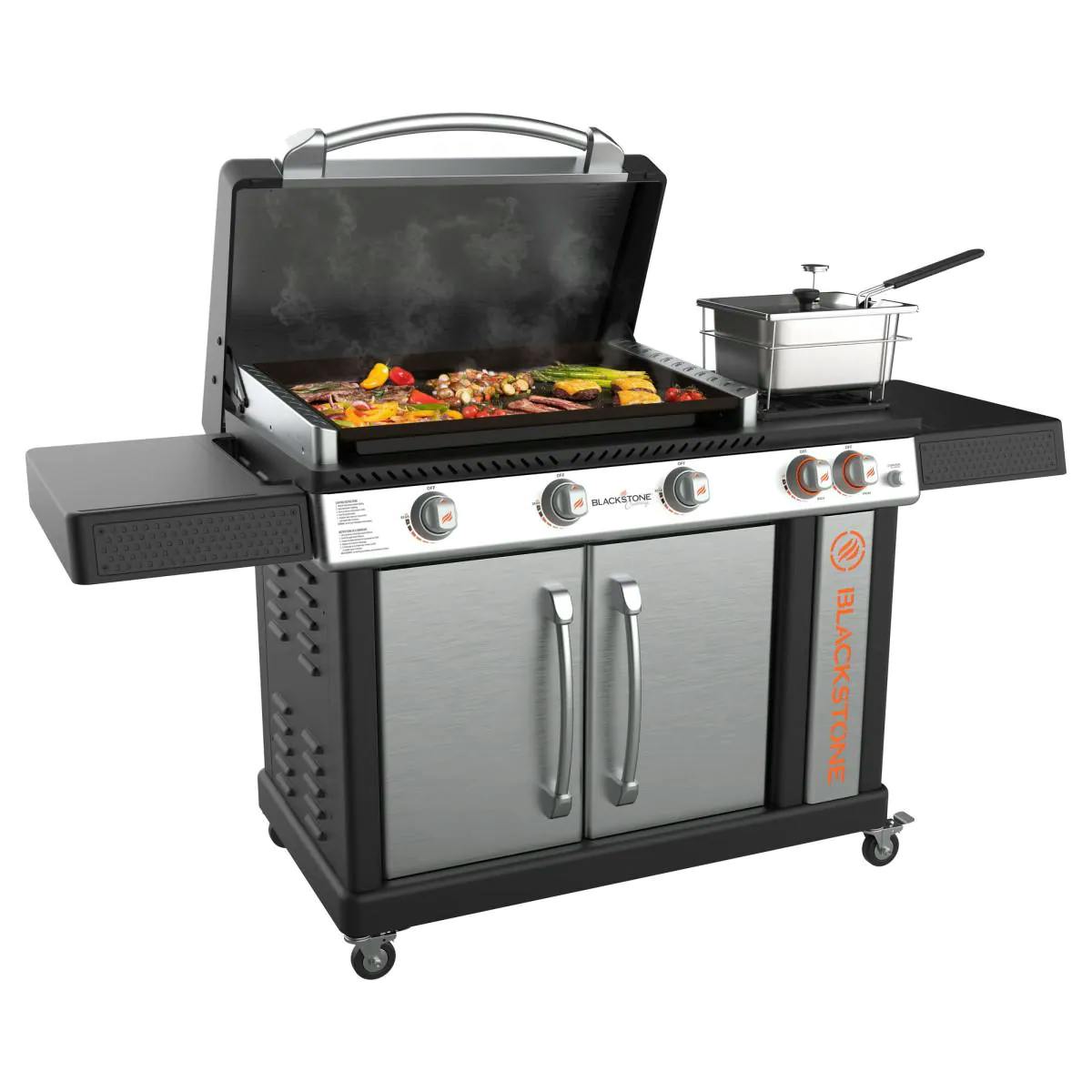 Blackstone Culinary Pro Gas Griddle Cooking Station with Range Top · 28 in. · Propane