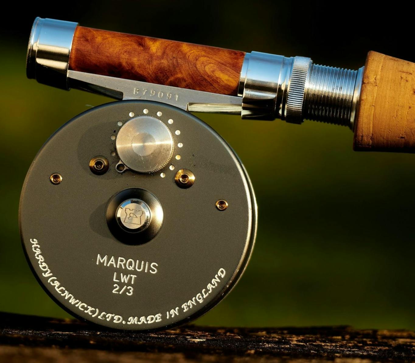 The Hardy Marquis Click and Pawl Reel.