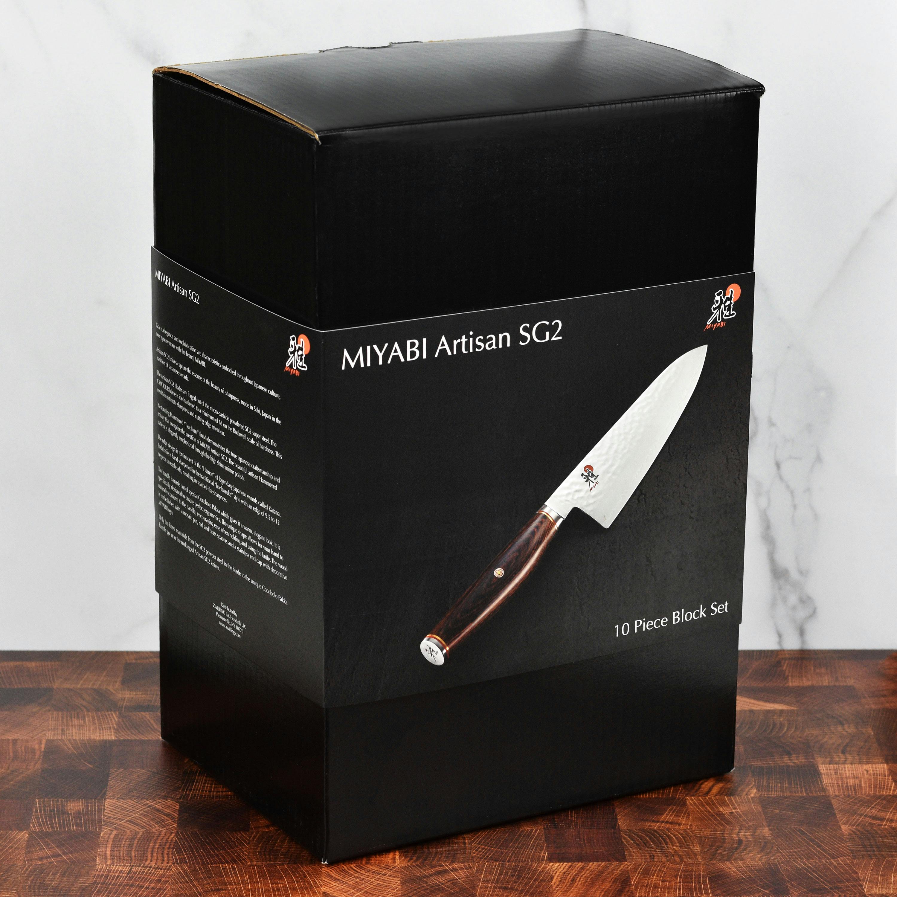 Miyabi Artisan 10-piece Knife Block Set
