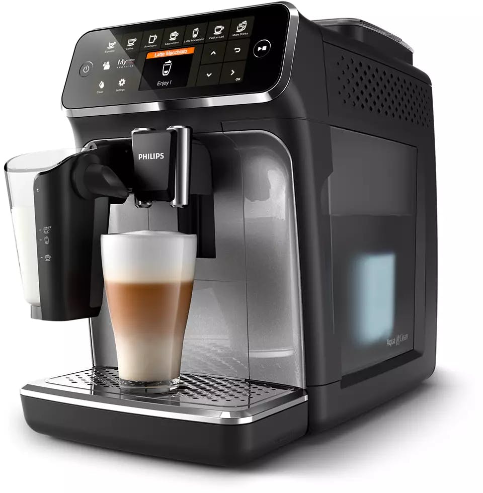 Philips 4300 Fully Automatic Espresso Machine With Lattego