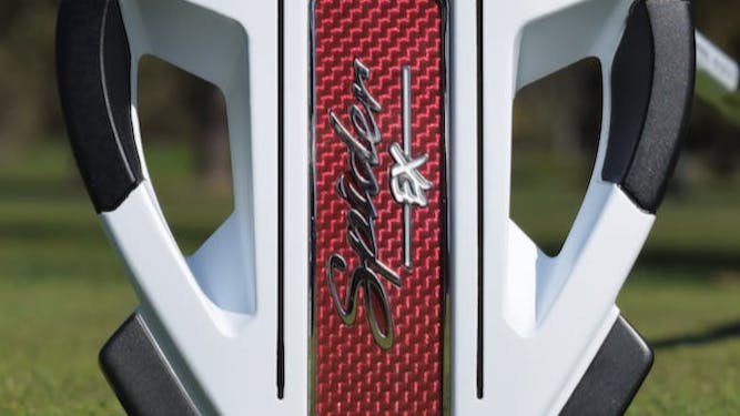 The TaylorMade Spider EX White #3 Putter. 