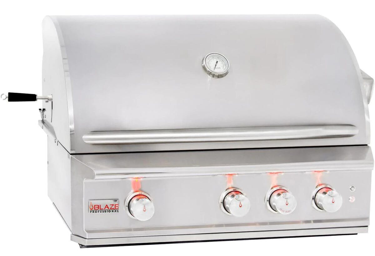 Product image of Blaze Professional LUX 3-Burner Built-In Gas Grill with Rear Infrared Burner