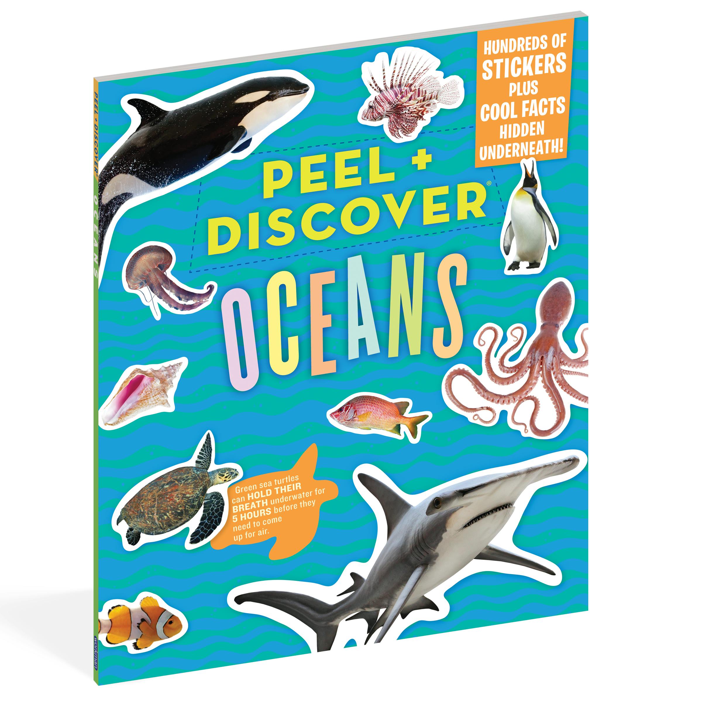 Workman Publishing Peel and Discover: Oceans