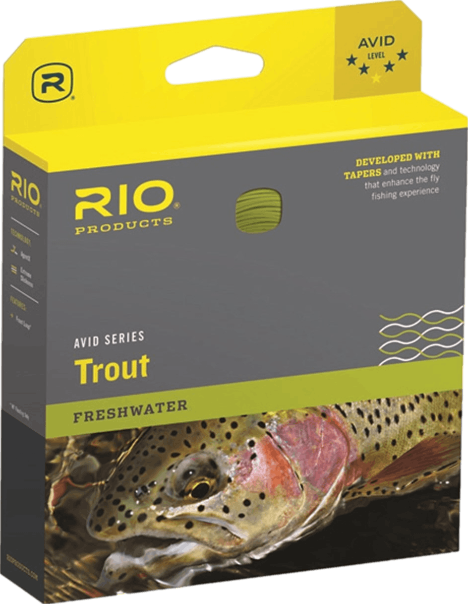 Rio Freshwater Avid Series Trout Fly Line · WF · 6wt · Floating · Pale Yellow